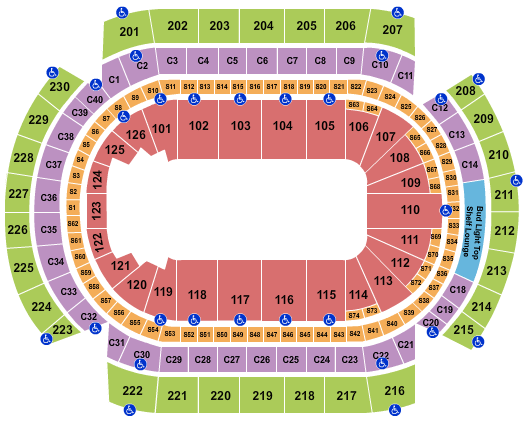 Grand Casino Arena Monster Jam Seating Chart
